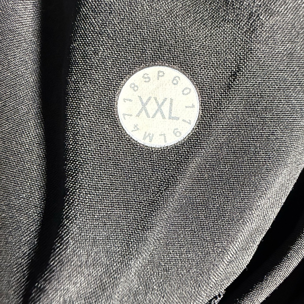 XXL Lululemon Men’s City Sweat Full Zip Hoodie Heathered Ultra Light Grey - Picture 3 of 5